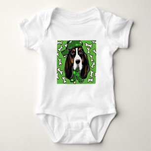 Body Para Bebé Basset Hound