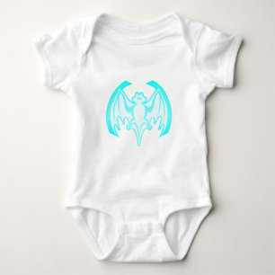 Body Para Bebé Bat Cyan Inv El MUSEO Regalos Zazzle