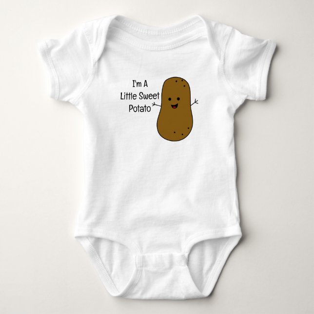 Body Para Bebé Batata Dulce (Anverso)