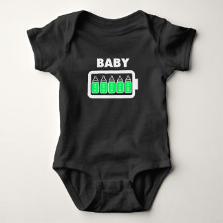 Body Para Bebé Batería de la botella llena del bebé
