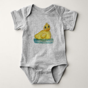 Body Para Bebé Bath Time Ducky