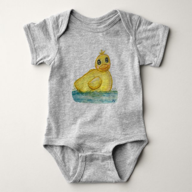 Body Para Bebé Bath Time Ducky (Anverso)