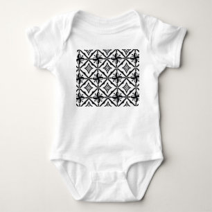 Body Para Bebé Batik Indonesio Distintivo: Motivos Vintage.