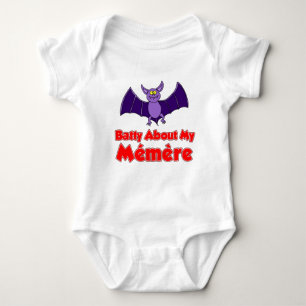 Body Para Bebé Batty Acerca De Mi Memere