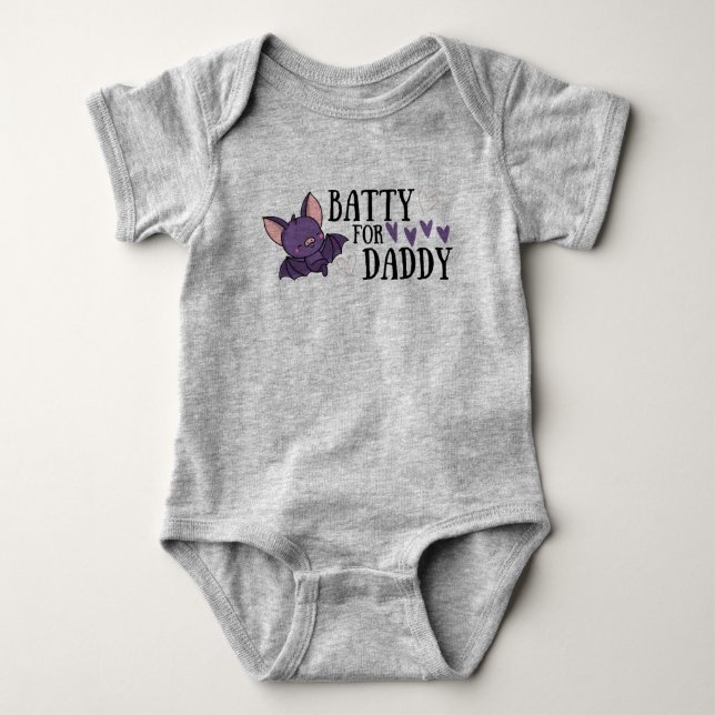 BODY PARA BEBÉ BATTY PARA DADDY (Anverso)