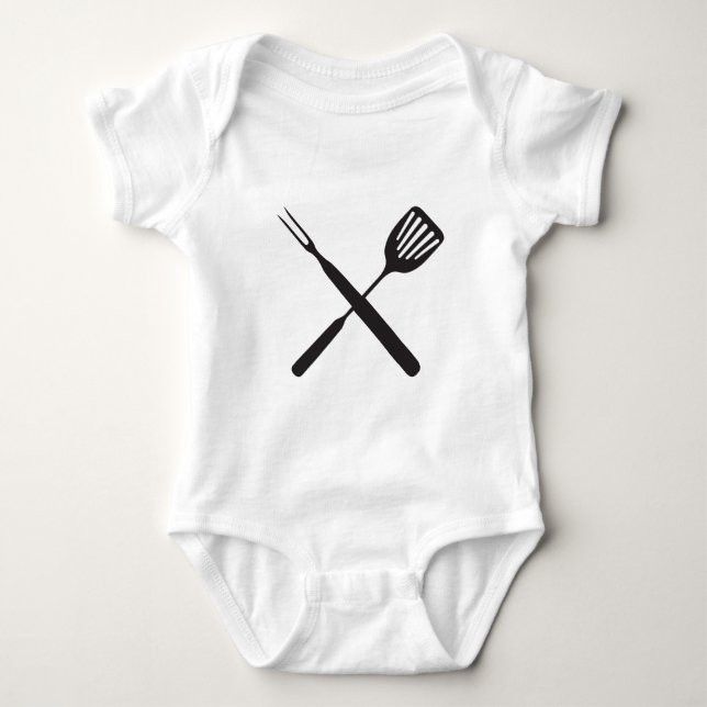 Body Para Bebé Bbq (Anverso)
