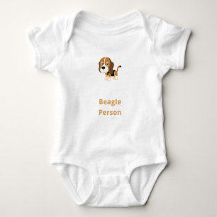 Body Para Bebé Beagle Person - Beagle