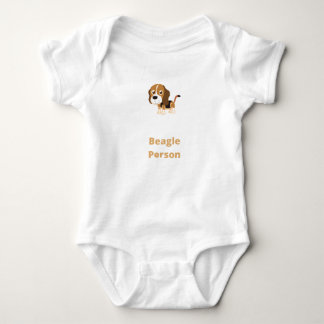 Body Para Bebé Beagle Person - Beagle