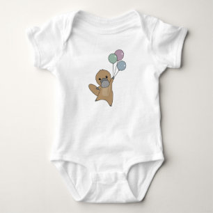 Body Para Bebé Beaker Moscas Con Globos Niños Dulces