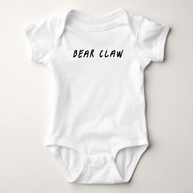 Body Para Bebé Bear Claw Baby Onsie (Anverso)