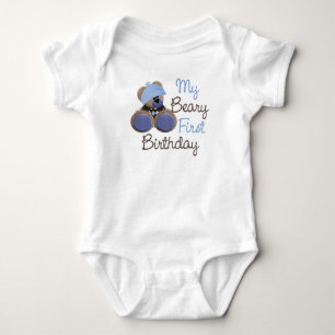 Body Para Bebé beary-primer cumpleaños-boy.png