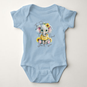Body Para Bebé Beautiful and Tender Elephant Original