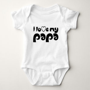 Body Para Bebé bebe adora a papa