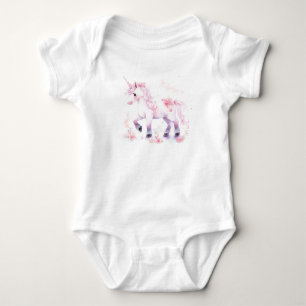 Body Para Bebé Bebé Adorable Cute Unicornio, Niña Dulce