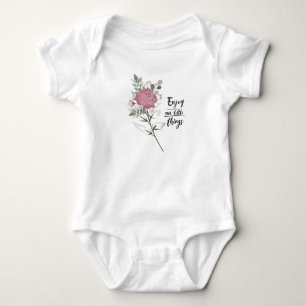 Body Para Bebé Bebé Adorable Disfruta las Cosas Pequeñas Cota