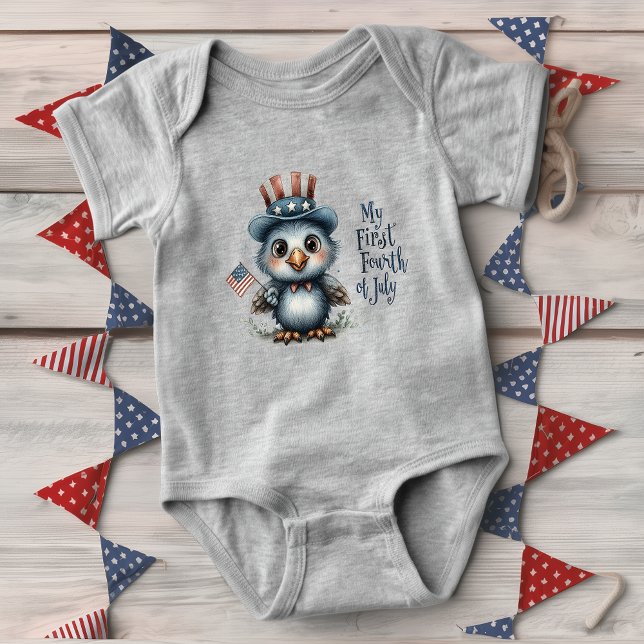 Body Para Bebé Bebé Águila Adorable Cuatro de Julio (Subido por el creador)