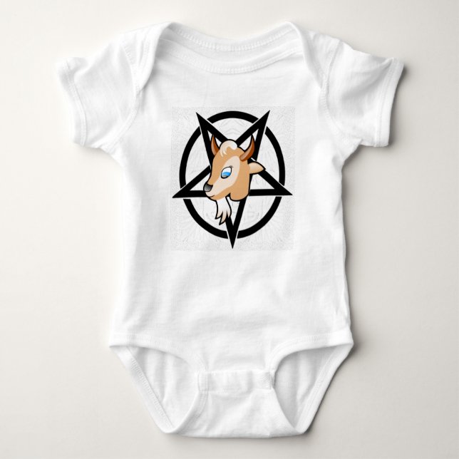 BODY PARA BEBÉ BEBÉ BAPHOMET (Anverso)