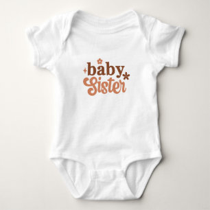 Body Para Bebé Bebé Boho Hermanita