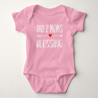 Body Para Bebé Bebé Christelijke Romper - Bendición para papá y m