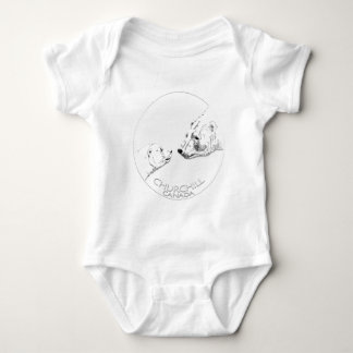 Body Para Bebé Bebé Churchill Souvenir Camisas del Creeper de oso