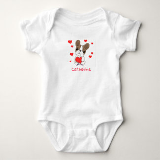 Body Para Bebé Bebé Con Corazón Rojo