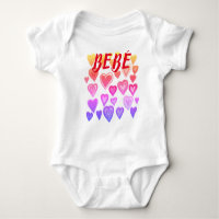 ¡BEBE Corazones! Camiseta