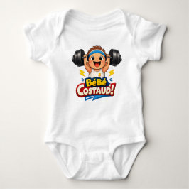 Body Para Bebé Bébé Costaud Strong Baby Illustration