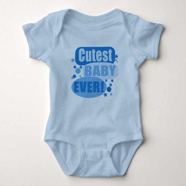 Body Para Bebé Bebé Cutest (Anverso)