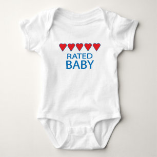 Body Para Bebé Bebé de cinco corazones