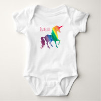 Bebé de color acuático Guay Rainbow Unicorn person
