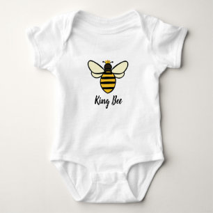 Body Para Bebé Bebé de la abeja reina de rey abeja de Baby Shower