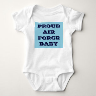 Body Para Bebé Bebé de la Fuerza Aérea Orgullosa