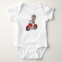 Bebé de la motocicleta