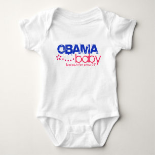 Body Para Bebé Bebé de Obama - Barack para Prez 08 - modificado