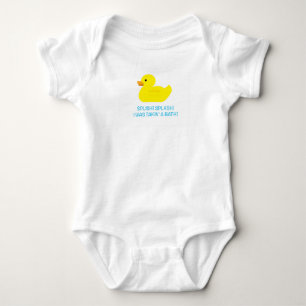 Body Para Bebé Bebé de pato de goma
