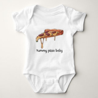 Body Para Bebé Bebé de pizza delicioso