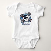 Bebé de Plaid de Cráneo Personalizado de una Pieza