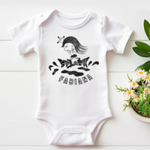 Body Para Bebé Bebé de princesa en marcha