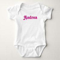 Bebé de ropa Andrea
