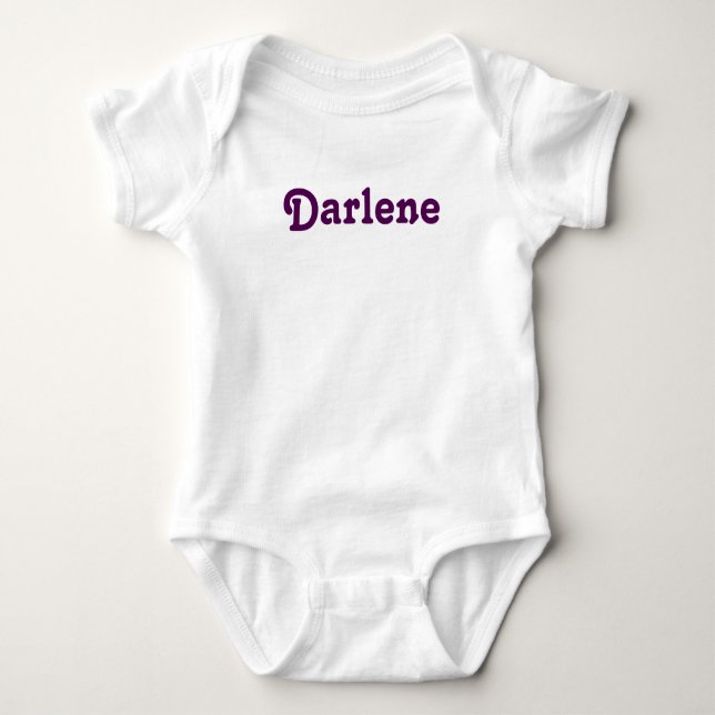 Body Para Bebé Bebé de ropa Darlene (Anverso)