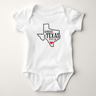 Body Para Bebé Bebé de Texas, Alguien en Texas me Ama