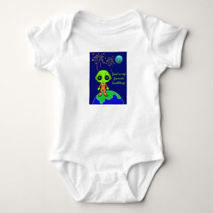 Body Para Bebé Bebé de una pieza con alienígena y luna por Jo Ima