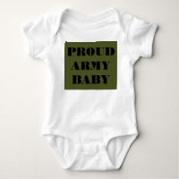 Bebé del Ejército Orgulloso Infantil