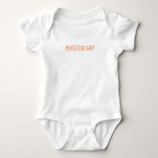 Body Para Bebé Bebé del maratón