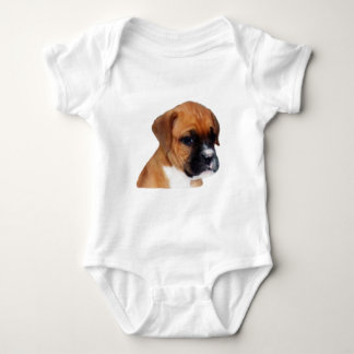 Body Para Bebé Bebé del perrito del boxeador