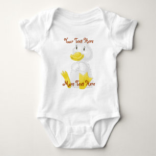 Body Para Bebé Bebé Duckling Shirt