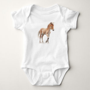 Body Para Bebé Bebé dulce recién nacido Tono de Caballo Filly Col