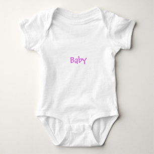 Body Para Bebé Bebé en púrpura