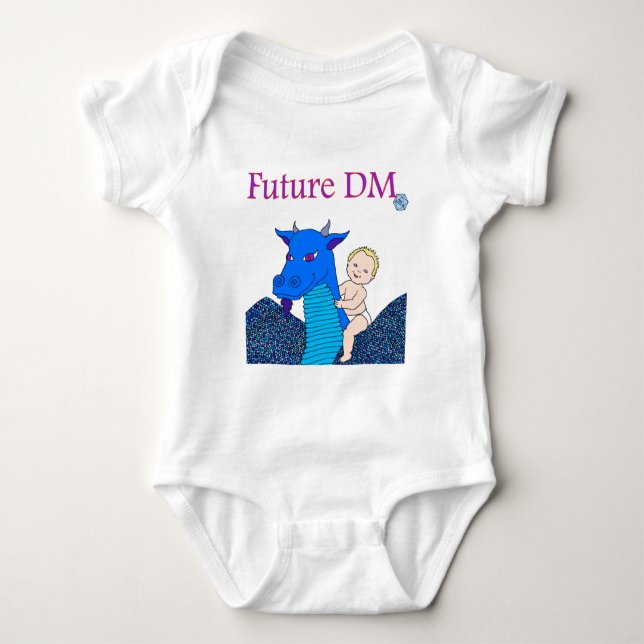 Body Para Bebé Bebé futuro del DM (Anverso)