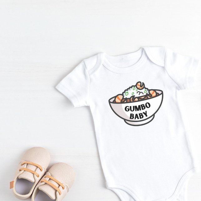 Body Para Bebé Bebé Gumbo (Gumbo Baby Baby Bodysuit)